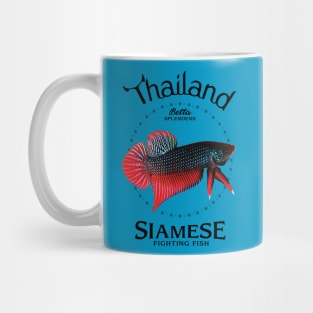 Siamese Fighting Fish Mug